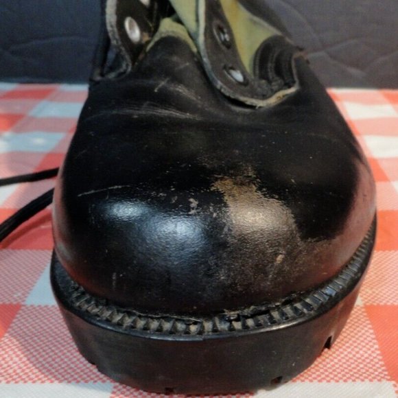 sz11N CIC 1966 VIETNAM ERA MILITARY JUNGLE COMBAT SINGLE LEFT BOOT ONLY SV 3052 main image 5